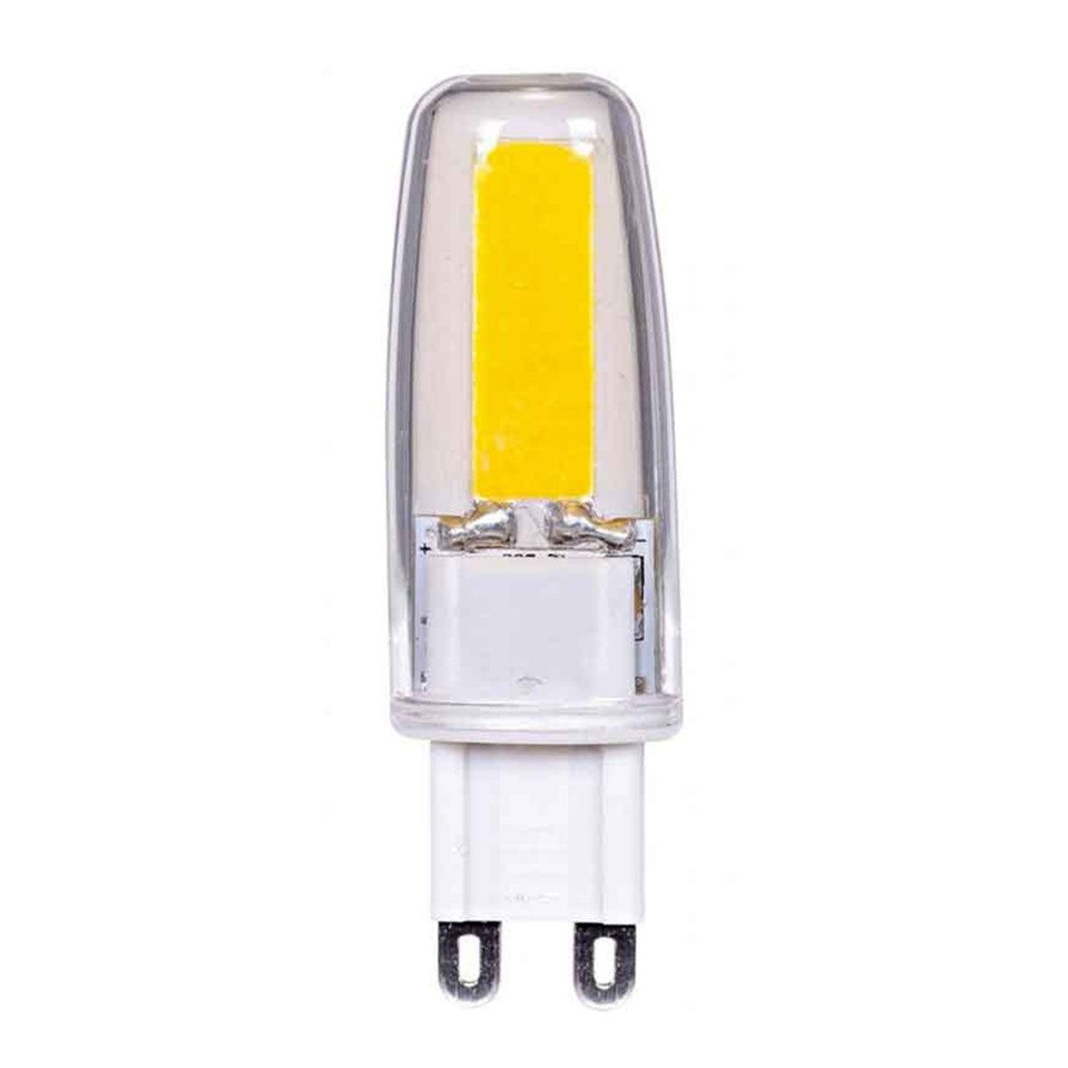 T4 Mini LED Bulb, 4 Watt, 480 Lumens, 3000K, G9 Base, Clear Finish - Bees Lighting