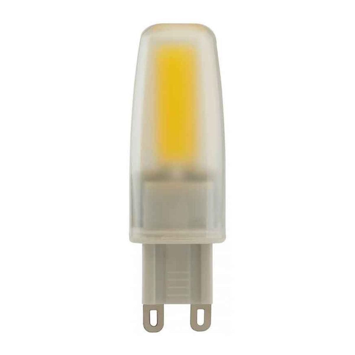 T4 Mini LED Bulb, 4 Watt, 460 Lumens, 5000K, G9 Base, Frosted Finish
