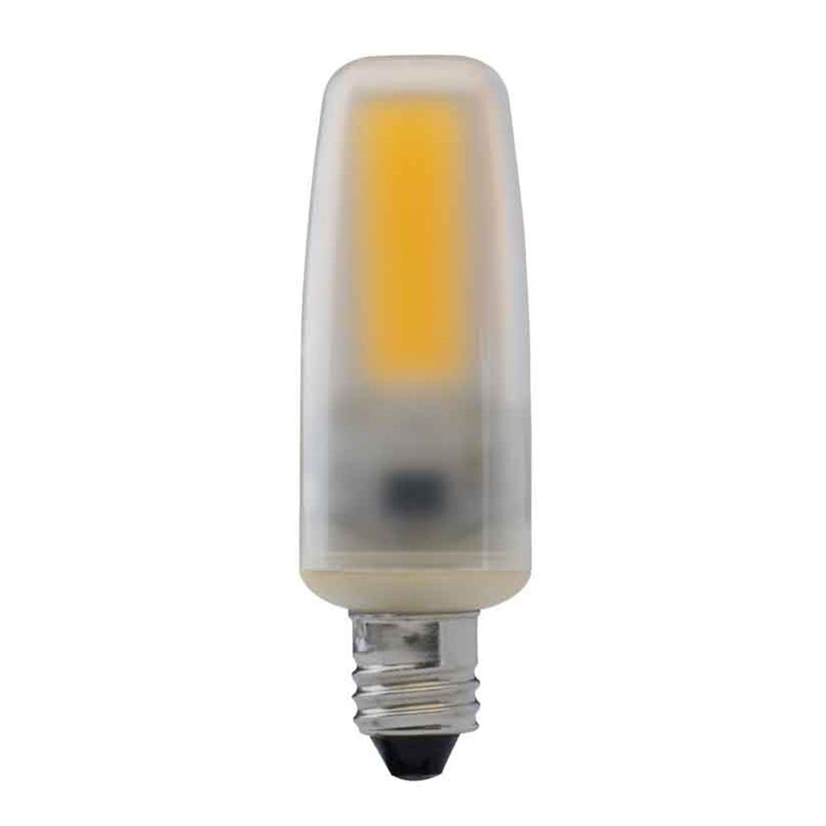 T4 Mini LED Bulb, 4 Watts, 460 Lumens, 3000K, E11 Mini-Candelabra Base, Frosted Finish - Bees Lighting