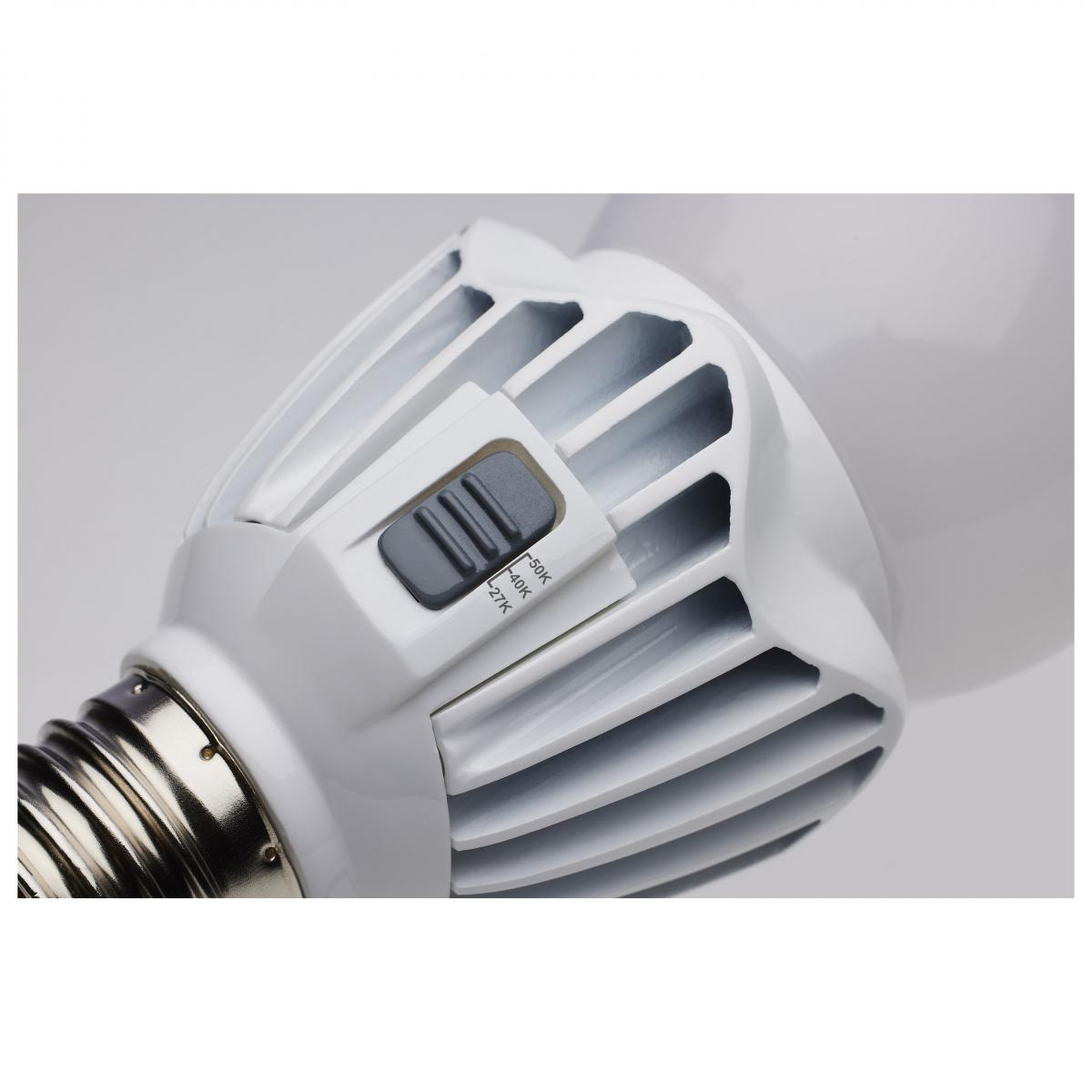 Hi-Pro A21 LED Bulb, 15 Watts, 2000 Lumens, 27K|40K|50K, 125W Equal, E26 Base, 120-277V