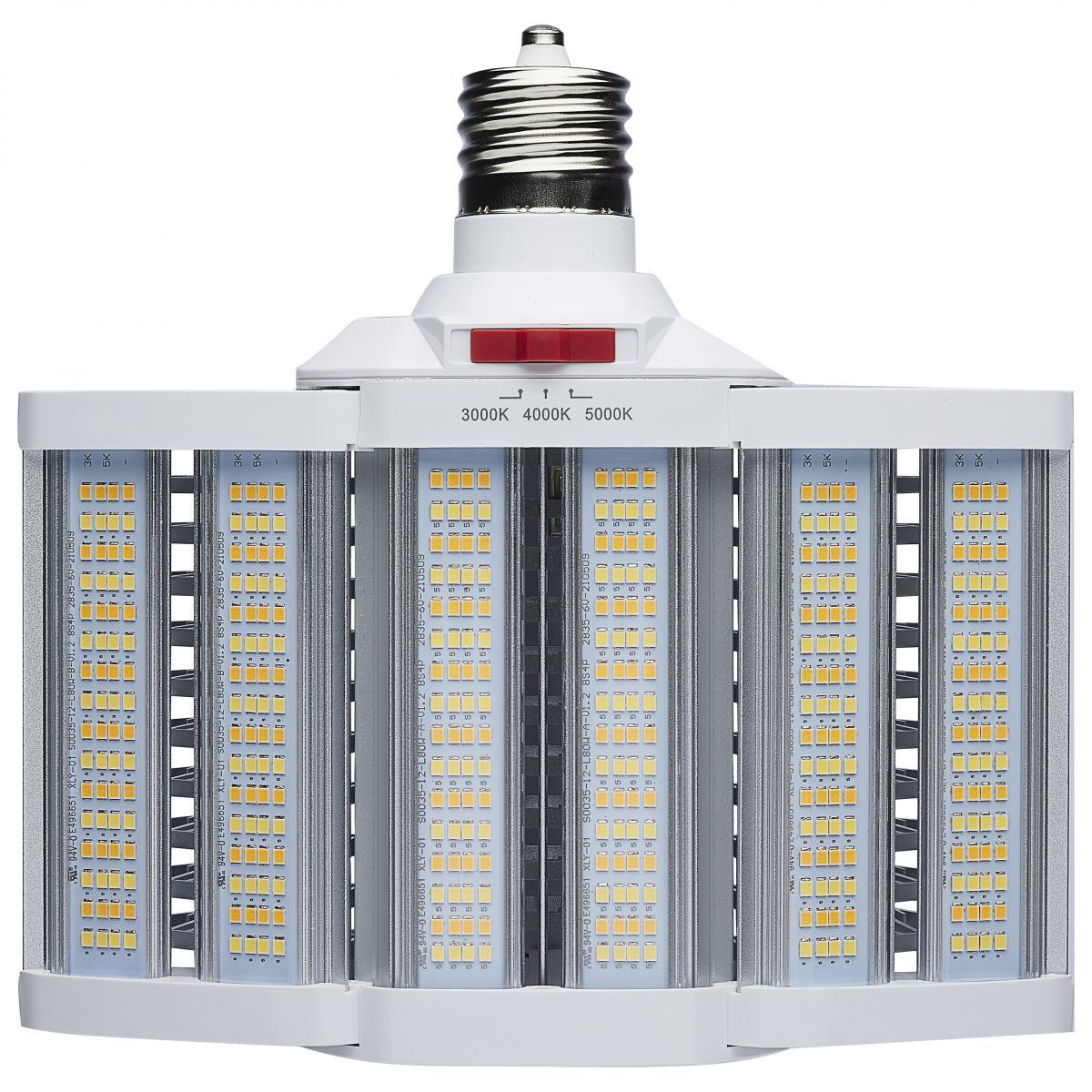 Hi-Pro Shoe Box Retrofit LED Bulb, 11200lm, Selectable CCT, EX39, 120-277V - Bees Lighting