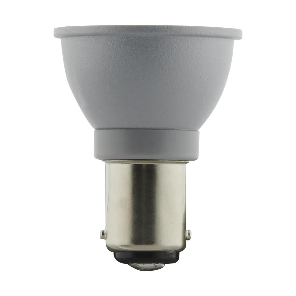ALR12 LED Reflector Bulb, 3 Watts, 220 Lumens, 3000K, BA15d Double Bayonet Base, 31° Flood - Bees Lighting
