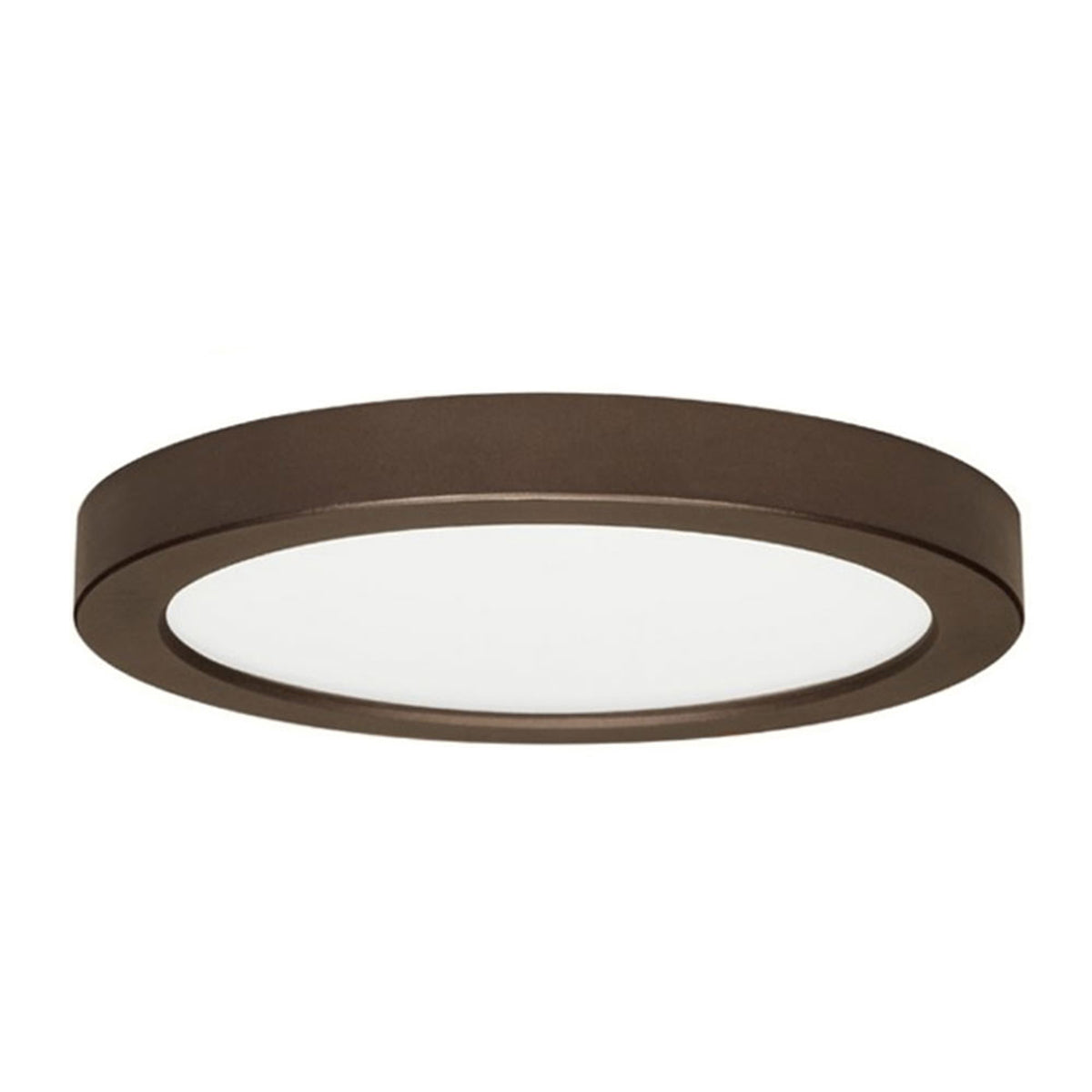 Blink 9 in. LED Round Flush Mount 2700K Bronze finish - Bees Lighting