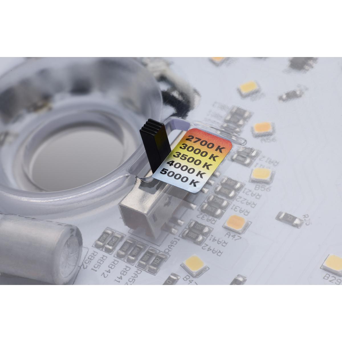 8" Round Flush Mount LED Retrofit Kit, 1800 Lumens, Selectable CCT, 120V - Bees Lighting