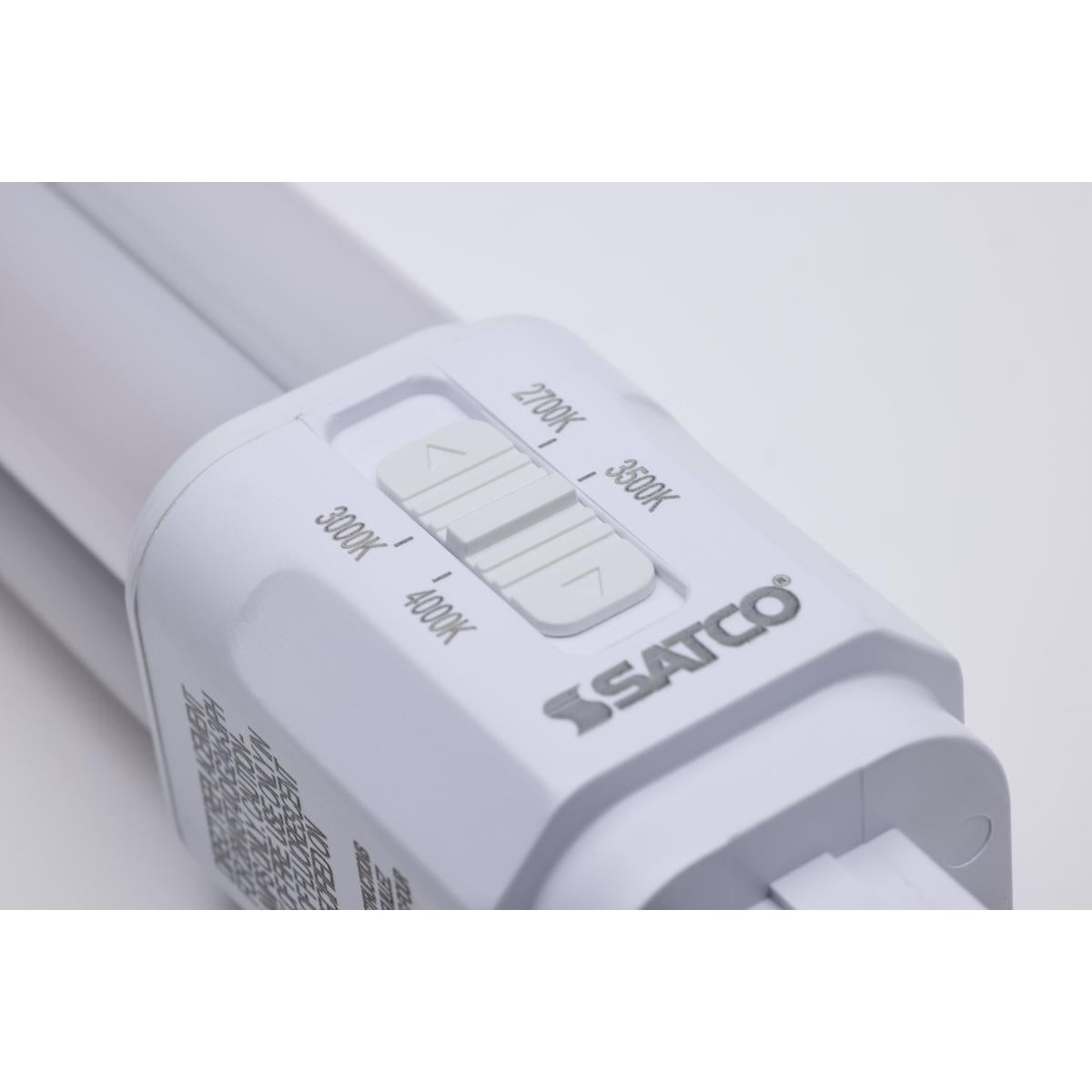 2 pin PL LED Lamp, 9W, 1200 Lumens, Ballast Bypass, 27K|30K|35K|40K, G24d Base - Bees Lighting