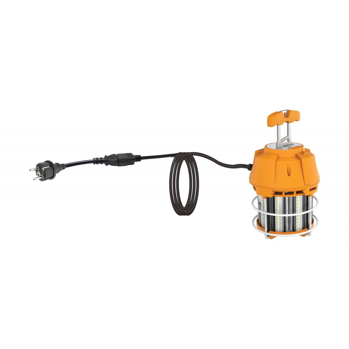 Temporary Work Light, 60W, 6000 Lumens, 6ft Cord & Plug, 120V - Bees Lighting