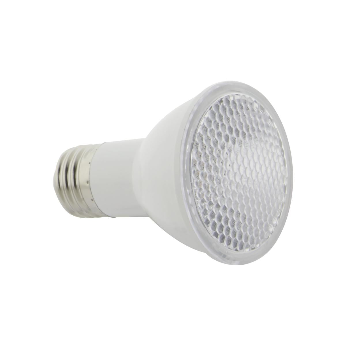 Turtle Friendly PAR20 LED Bulb, 7 Watts, 150 Lumens, 2000K, E26 Medium Base, 40° Flood, Amber Finish