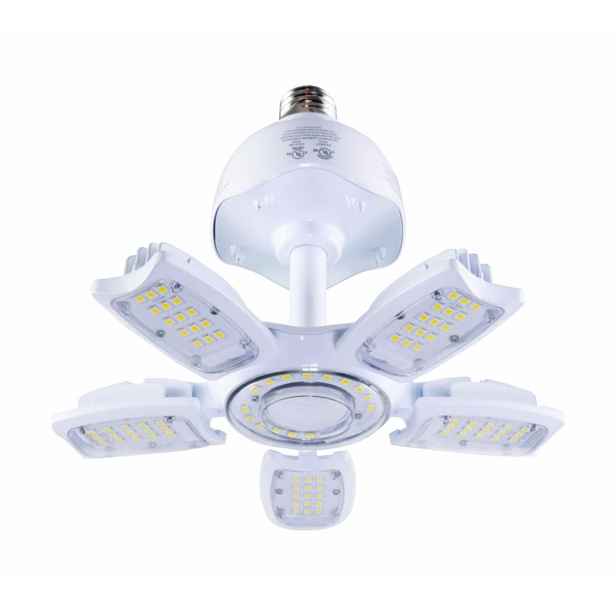 LED Deformable Retrofit Lamp, 30W, 4200 Lumens, 5000K, E26 Mogul Base, 120-277V - Bees Lighting