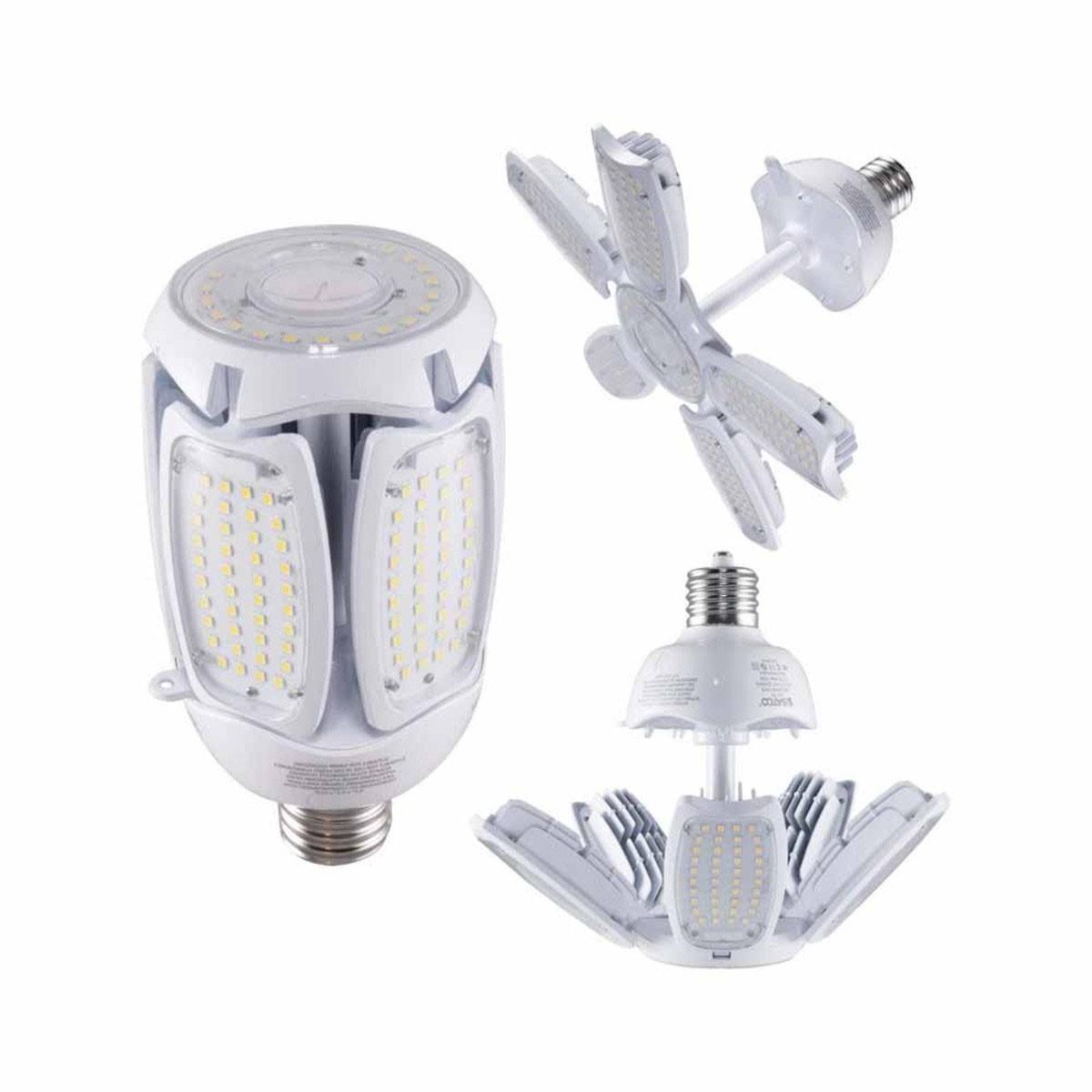 LED Deformable Retrofit Lamp, 60W, 8400 Lumens, 5000K, EX39 Mogul Extended Mogul Base, 120-277V