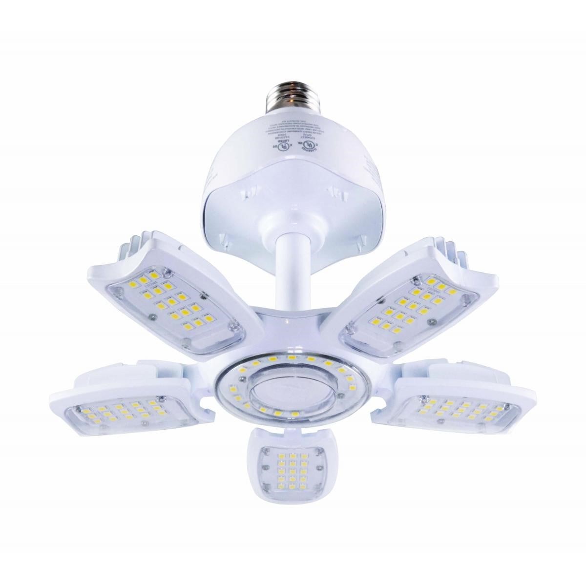LED Deformable Retrofit Lamp, 30W, 3840 Lumens, 2700K, E26 Mogul Base, 120-277V