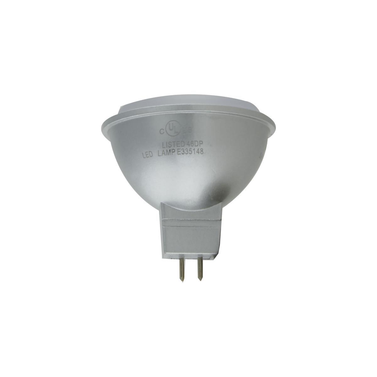 MR16 Reflector LED bulb, 8 watt, 490 Lumens, 2700K, GU5.3 Base, 15 Deg. Spot