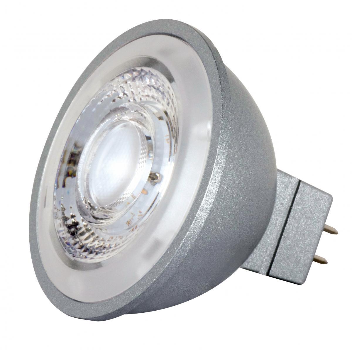 MR16 Reflector LED bulb, 8 watt, 490 Lumens, 2700K, GU5.3 Base, 40 Deg. Flood