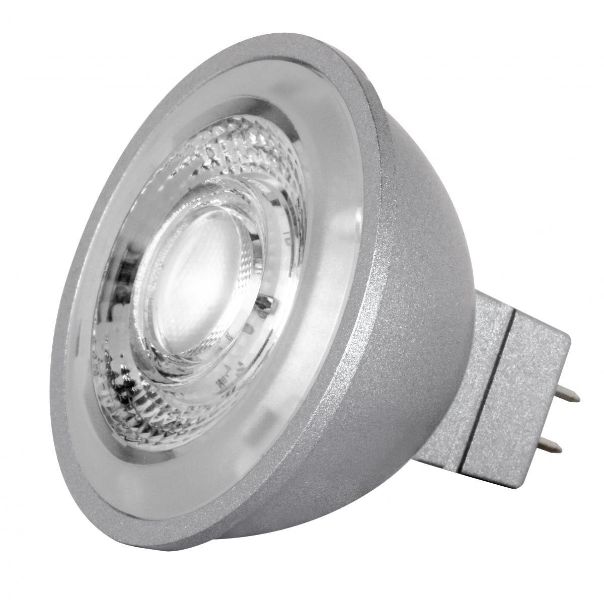 MR16 Reflector LED bulb, 8 watt, 490 Lumens, 3000K, GU5.3 Base, 40 Deg. Flood
