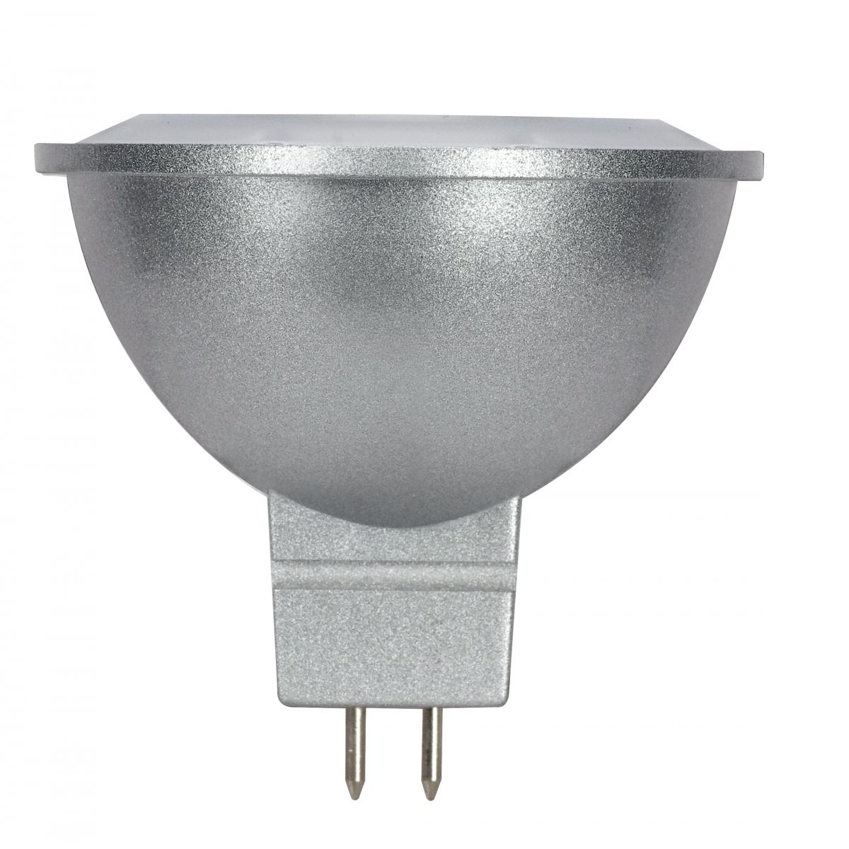 MR16 LED Bulb, 8 Watts, 490 Lumens, 3000K, 75W Equal, GU5.3 Base, 40° Flood, 12V - Bees Lighting
