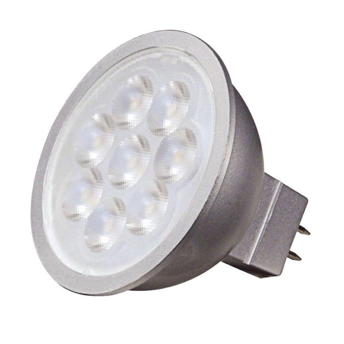 MR16 Reflector LED bulb, 6 watt, 450 Lumens, 3000K, GU5.3 Base, 40 Deg. Flood