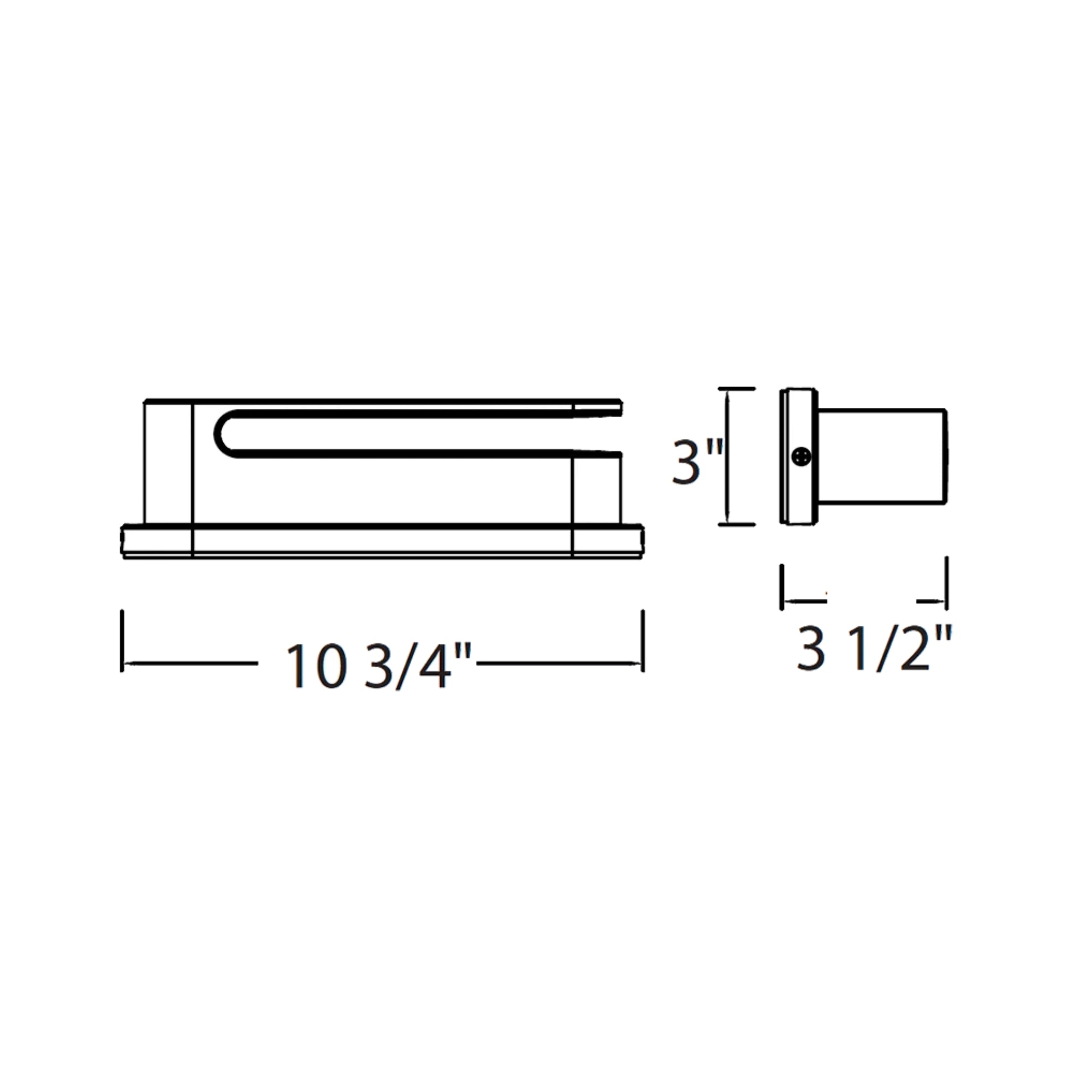 RAB Lighting SA-CLWP LED Wall Sconce Light, 5W, 174m, 3000K, 120-277V