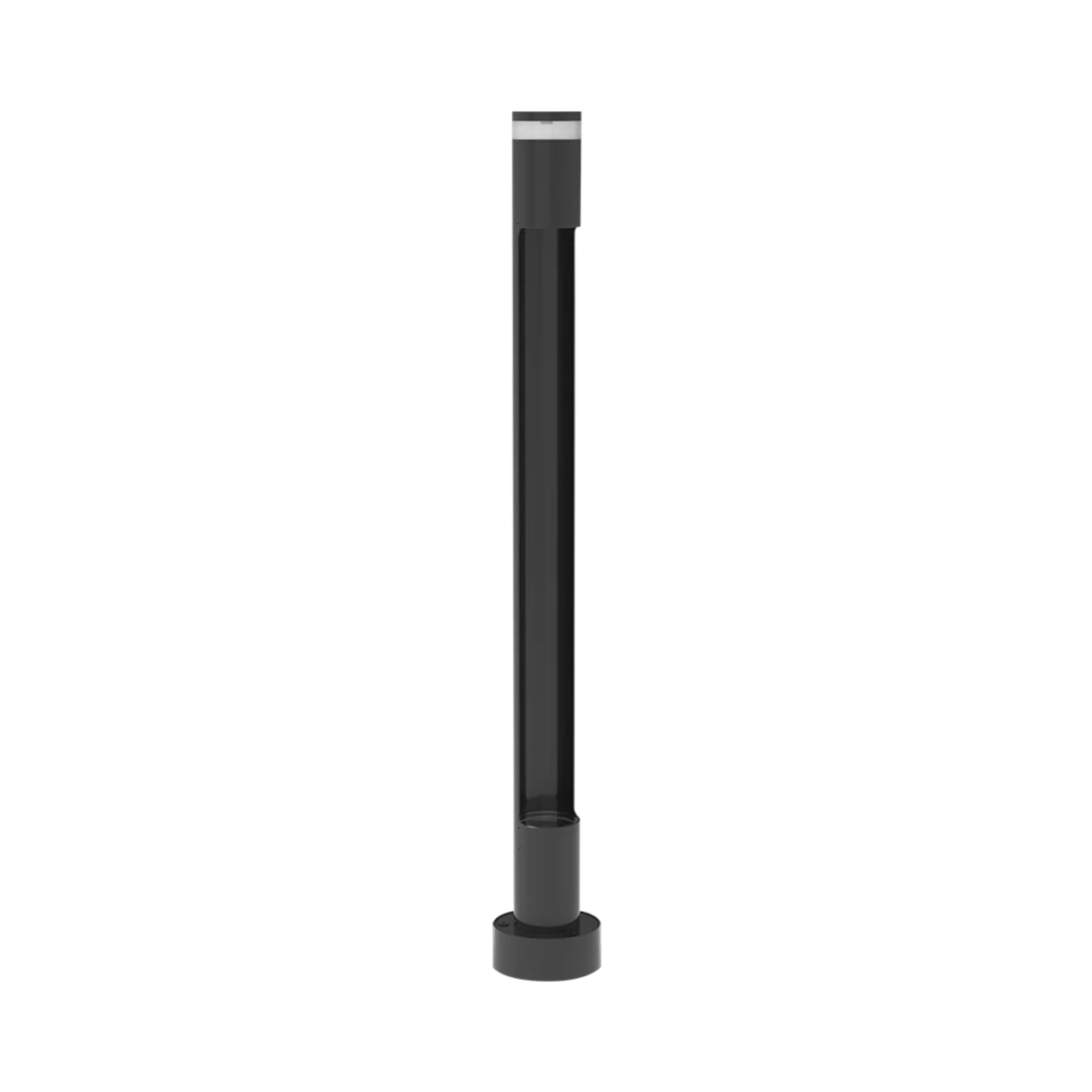 Architectural Bollard Light, 9W, 341lm, 3000K, 120-277V