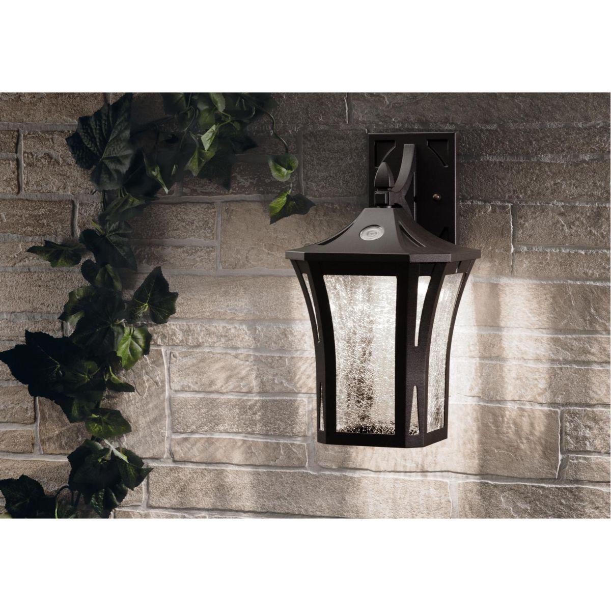 Stratford 15 in. LED Outdoor Wall Light Black Finish