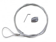10' Galvanized Safety Cable - Bees Lighting