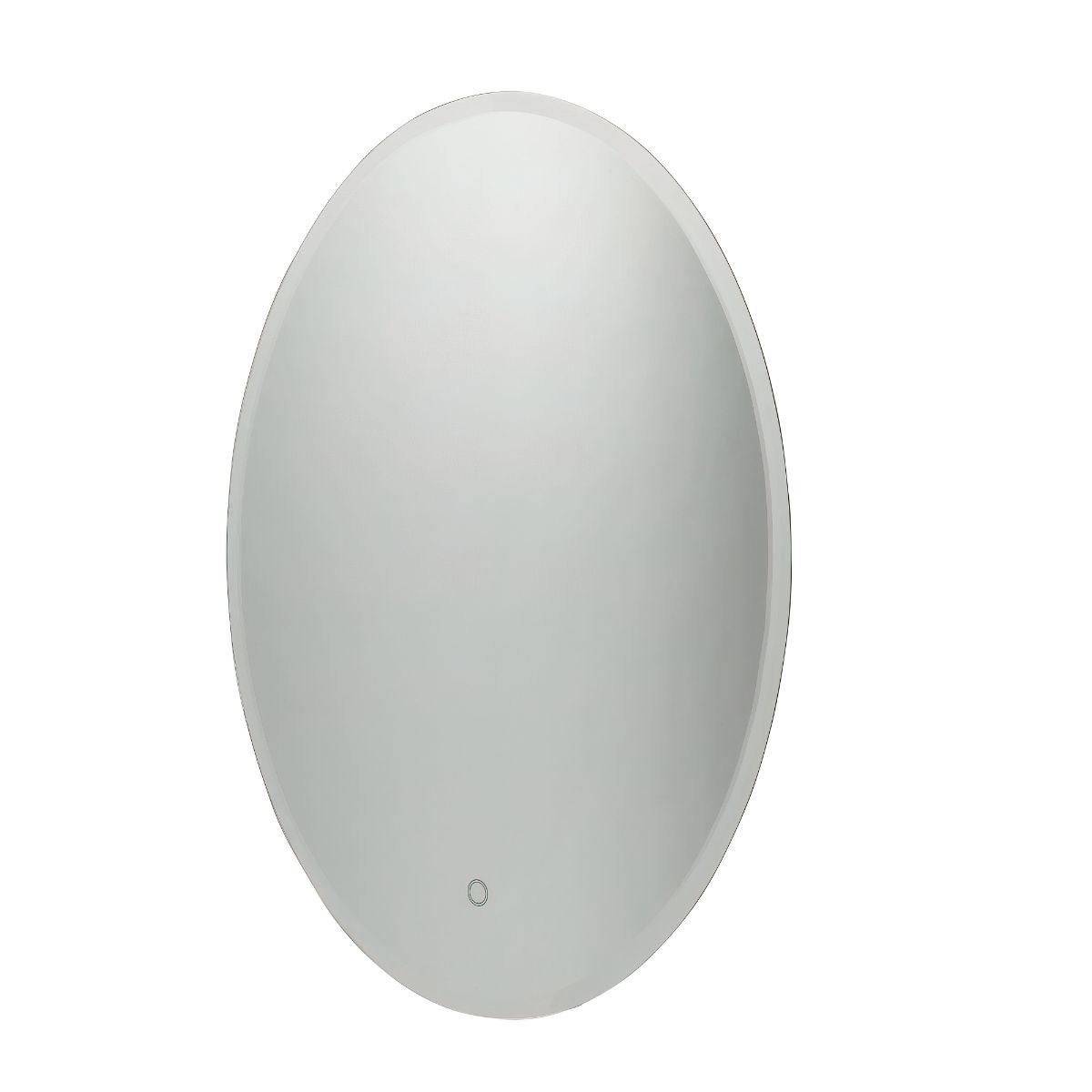Lunar 30 In. X 24 In. White LED Wall Mirror - Bees Lighting