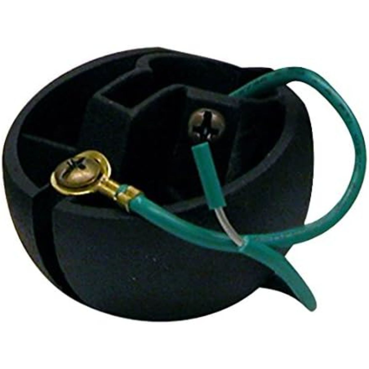 42° Sloped Ceiling Hanger Ball Kit for use with 1? diameter downrods, Black - Bees Lighting