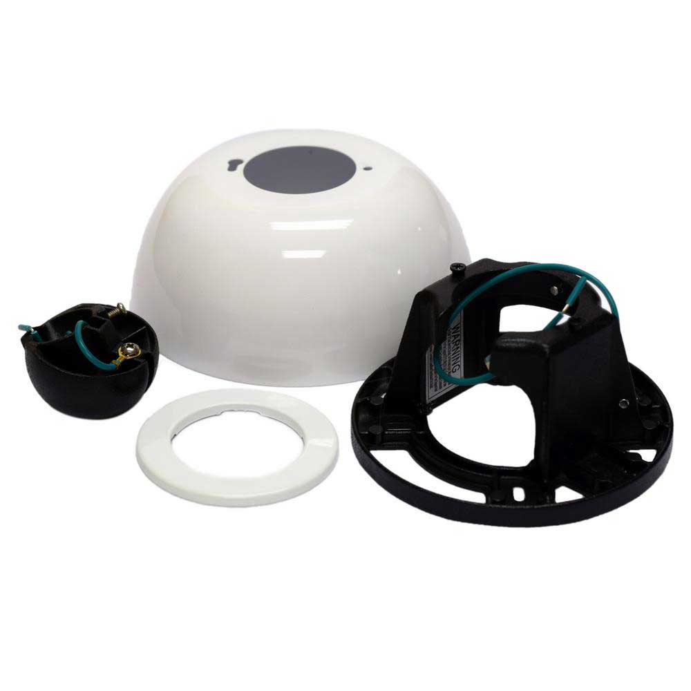 Sloped Ceiling Kit, Wet Rated, Matte White Finish - Bees Lighting