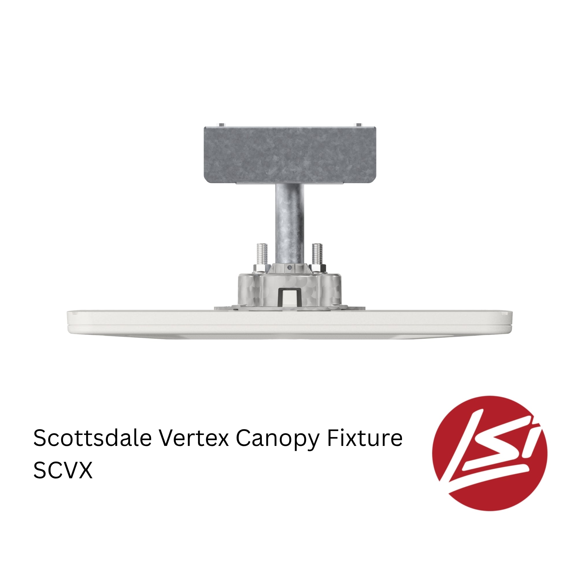 LSI SCVX Series Canopy Light 13,150 Lumens 82W 5000K 120-277V Symmetric White