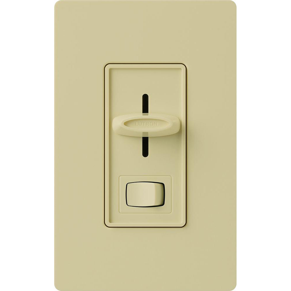 Skylark Fluorescent/LED Dimmer Switch, Single Pole or 3-Way, Ivory - Bees Lighting