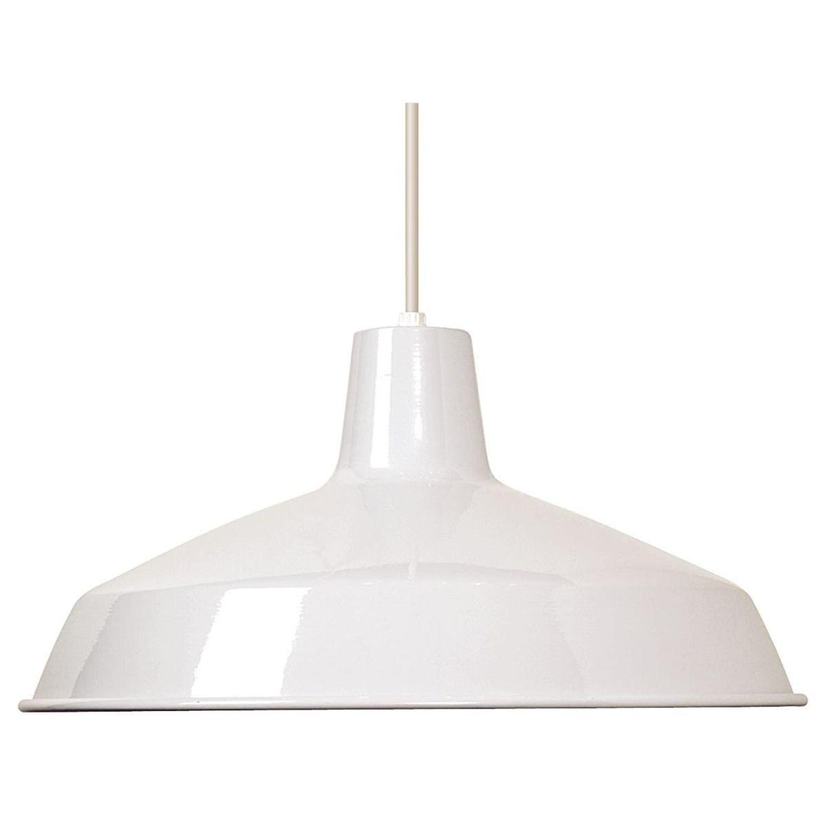 16 in. 1 Light Warehouse Shade Pendant Light - Bees Lighting