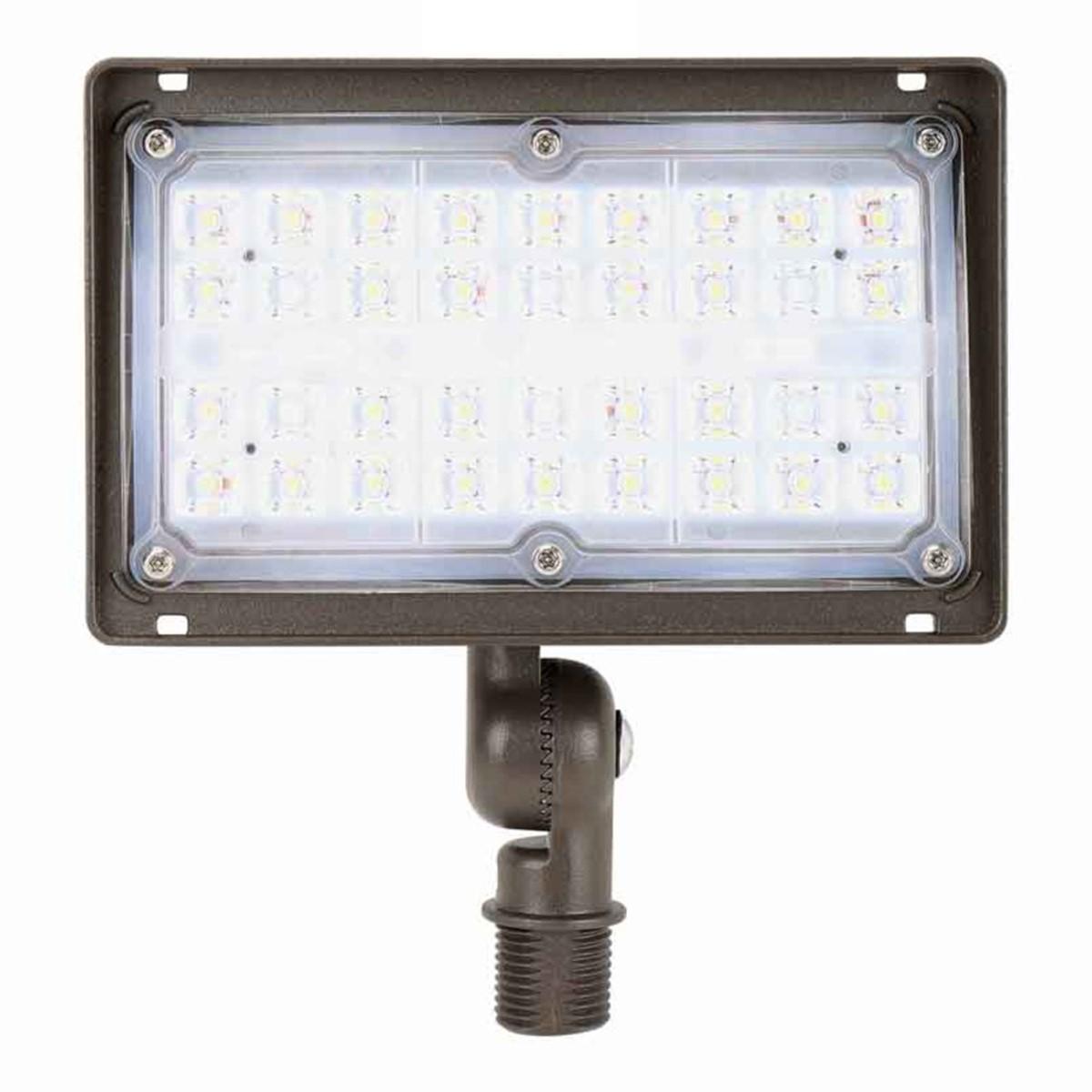 LED Flood Light, 1950 Lumens, 15 Watts, 5000K, 120-277V, Knuckle - Bees Lighting