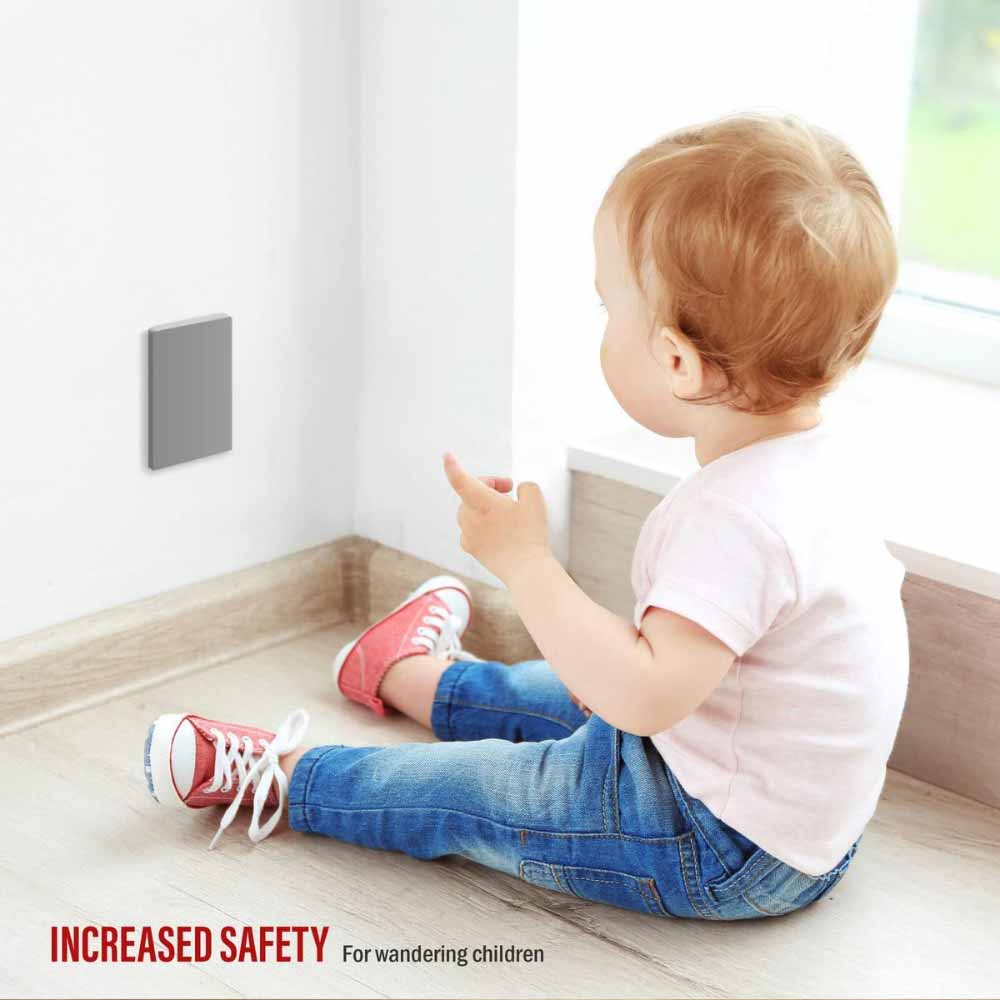 1-Gang Screwless Blank Wall Plate, Gray - Bees Lighting