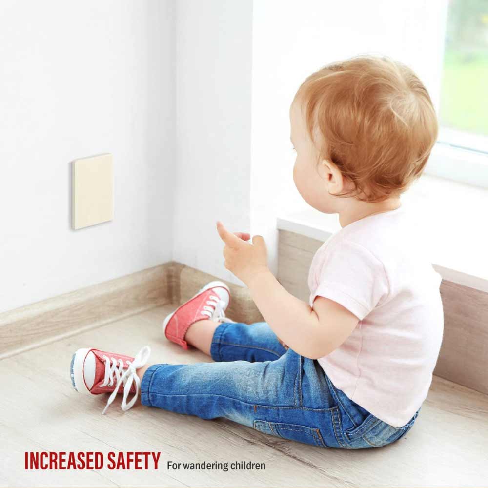 1-Gang Screwless Blank Wall Plate, Light Almond - Bees Lighting