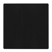 2-Gang Screwless Blank Wall Plate, Black - Bees Lighting