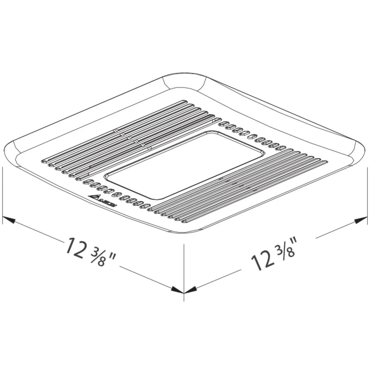 Delta BreezSignature 110 CFM Bathroom Exhaust Fan with LED Light and Night-Light - Bees Lighting