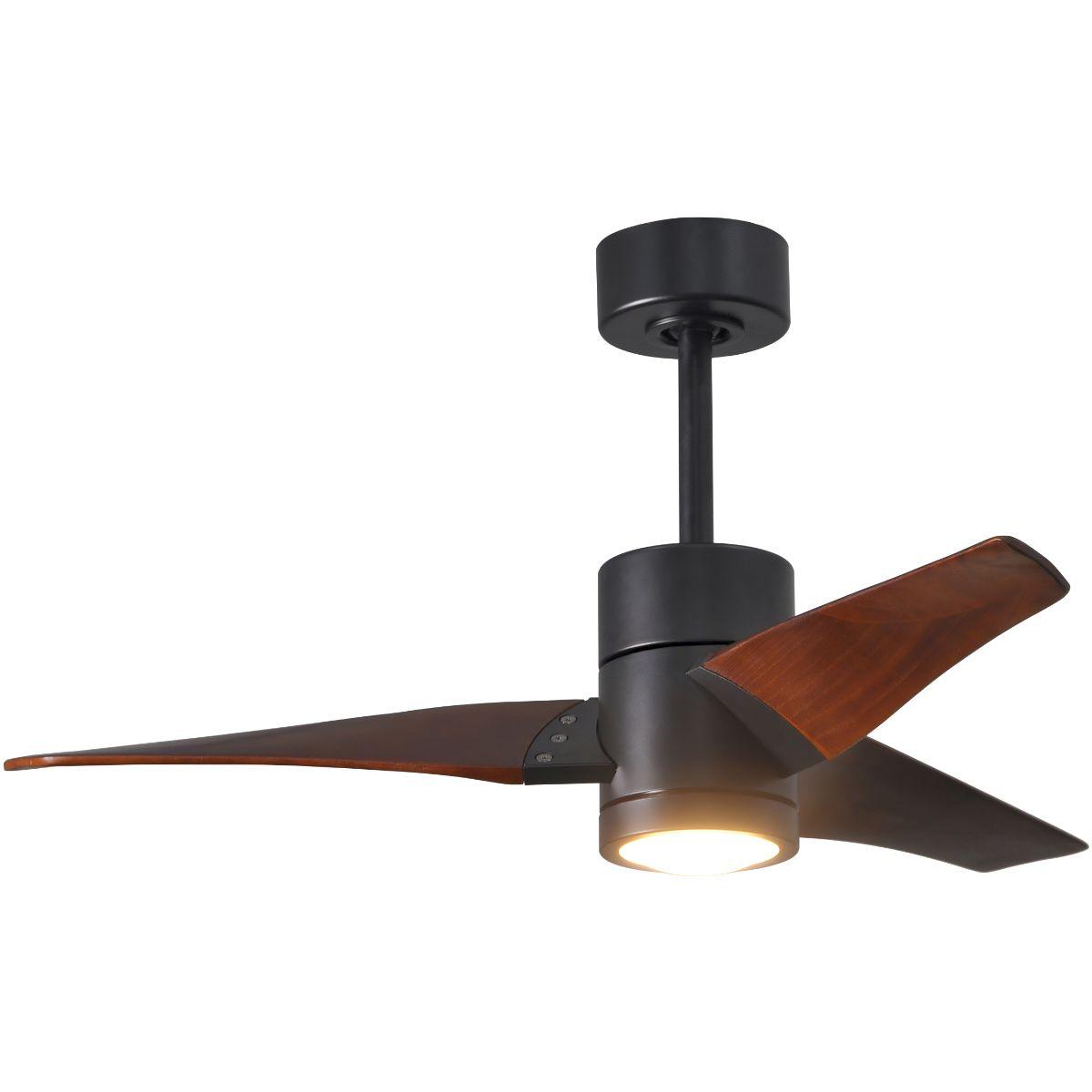 Super Janet 42 Inch Outdoor Ceiling Fan With Light, Wall And Remote Control Included - Bees Lighting