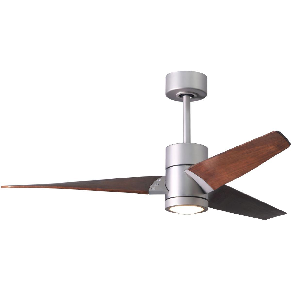 Super Janet 52 Inch Outdoor Ceiling Fan With Light, Wall And Remote Control Included - Bees Lighting