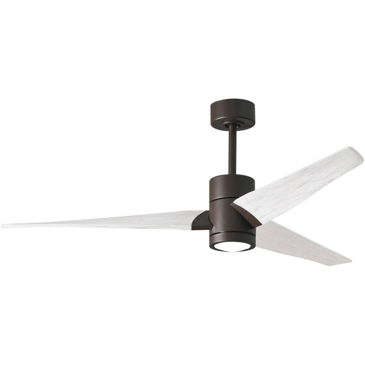 Super Janet 60 Inch Outdoor Ceiling Fan With Light, Wall And Remote Control Included - Bees Lighting