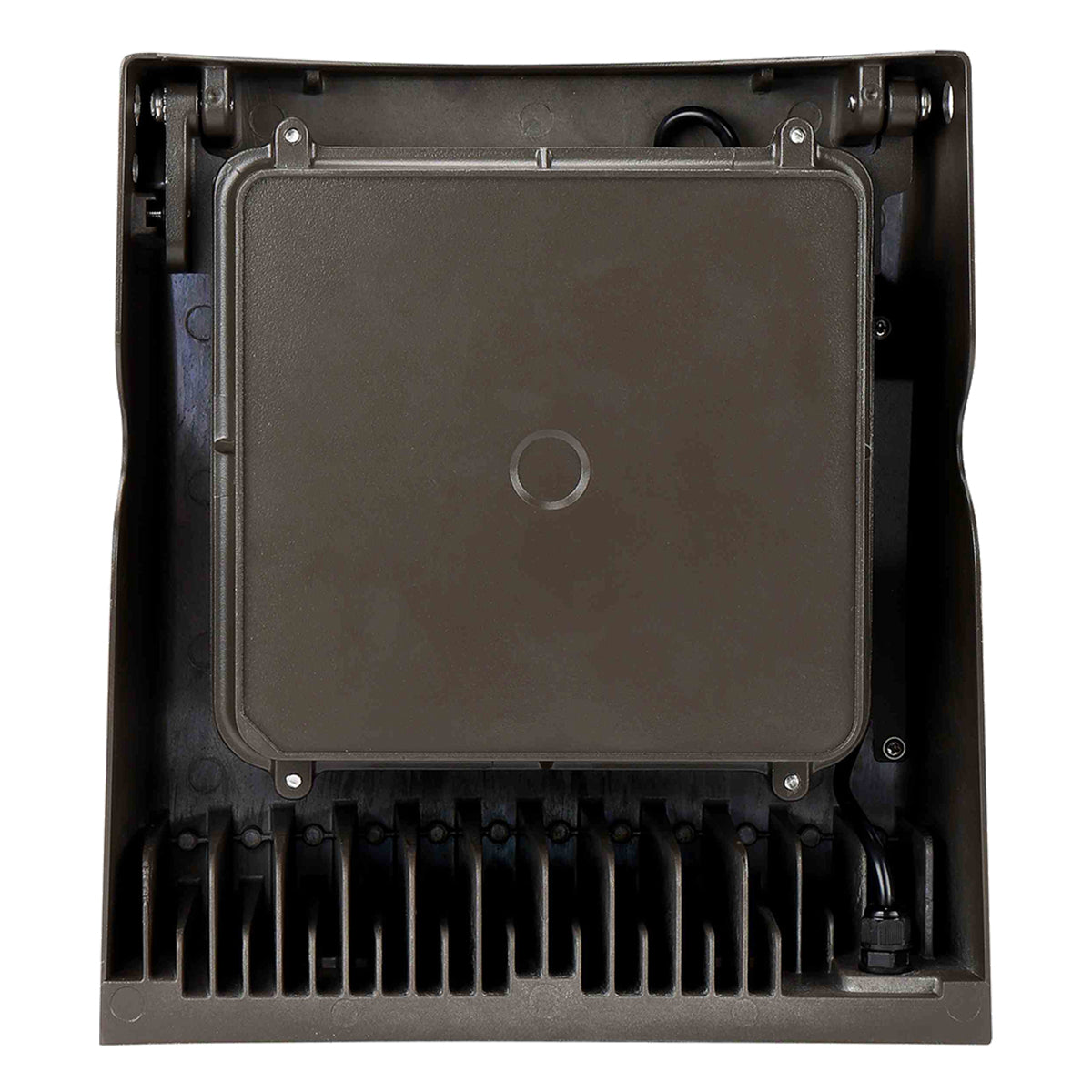 LED Cutoff Wall Pack, 80W, 11400 Lumens, 30K/40K/50K, 120-277V - Bees Lighting