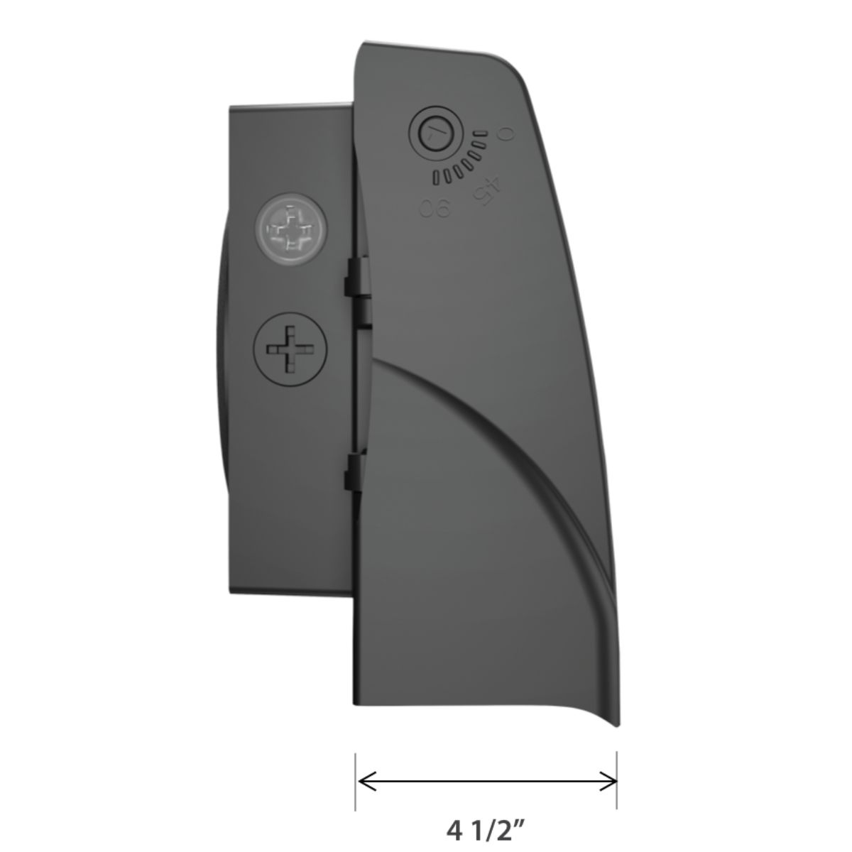 LED Cutoff Wall Pack, 30W, 3800 Lumens, 30K/40K/50K, 120-277V - Bees Lighting