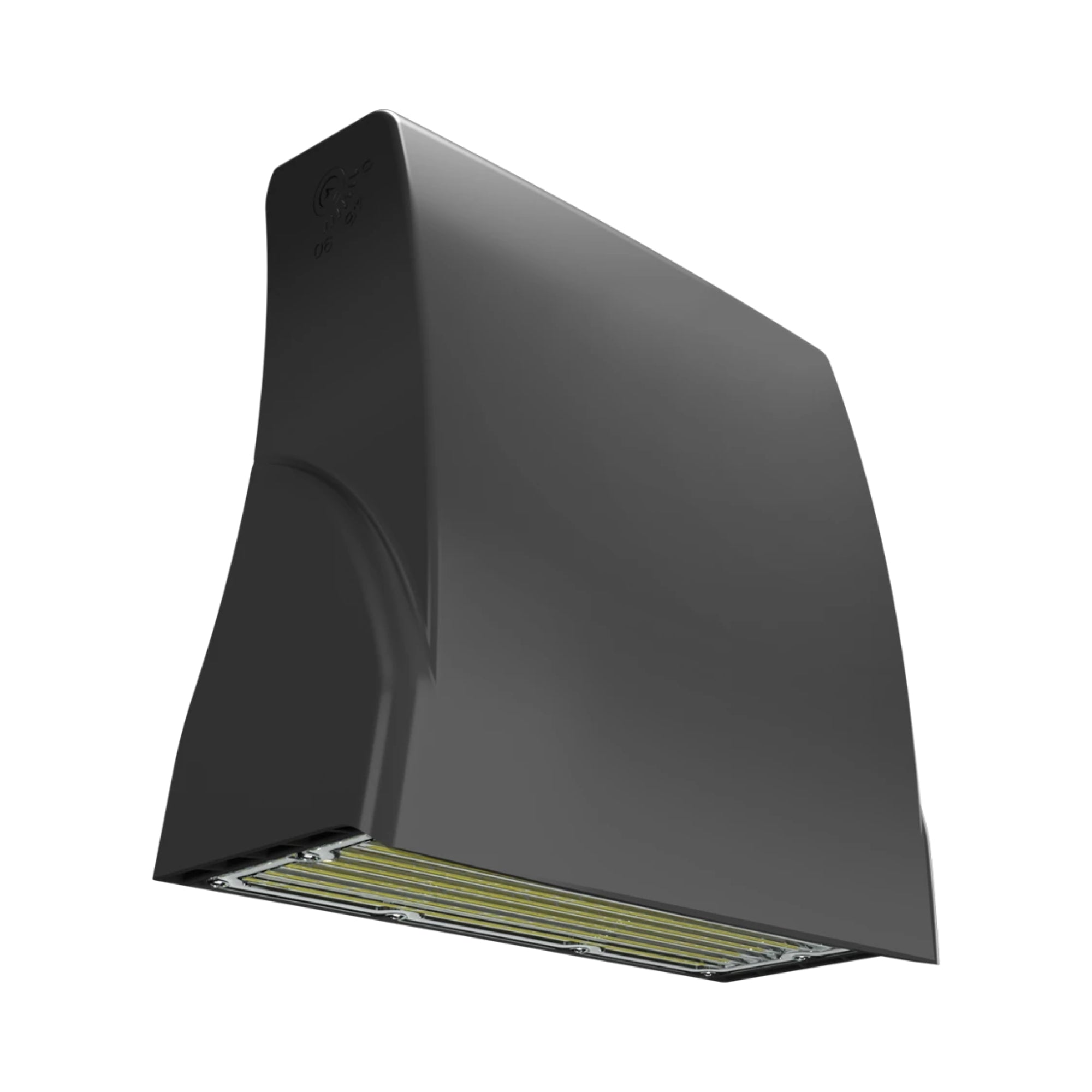 RAB SLIM17FA80ADJ Adjustable LED Wall Pack 12364lm 80W Selectable CCT 120-277V Photocell Bronze