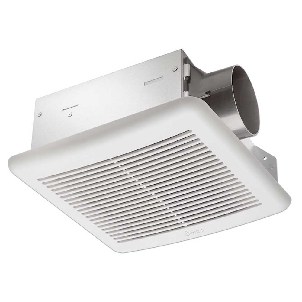 Delta BreezSlim 70 CFM Bathroom Exhaust Fan With Humidity Sensor - Bees Lighting