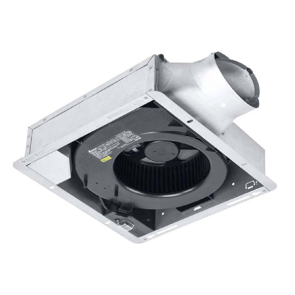 Slim Bathroom Exhaust Fan With Dimmable LED Light, 80-110 CFM Adjustable Speed