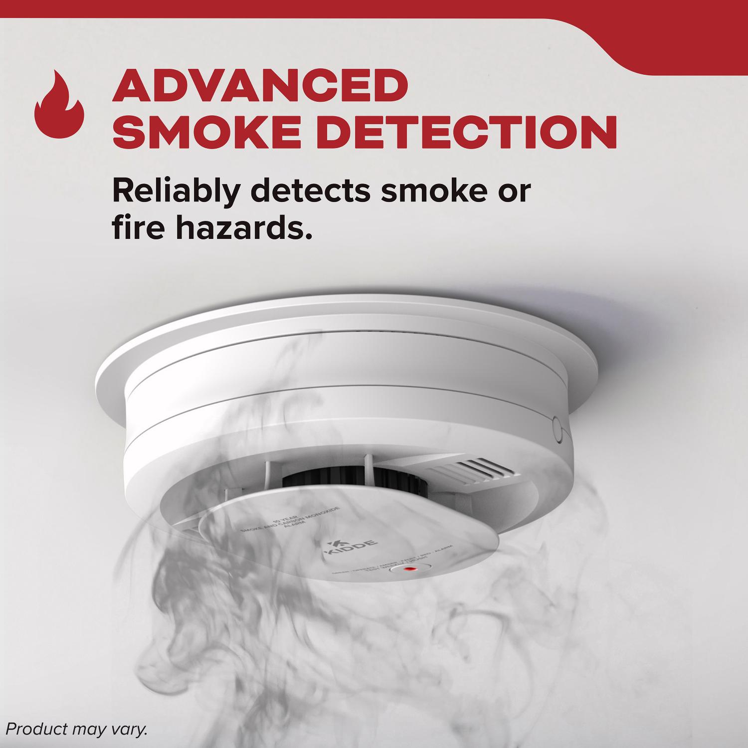 FireX Hardwired+10-Year Backup Battery Smoke Detector - Bees Lighting