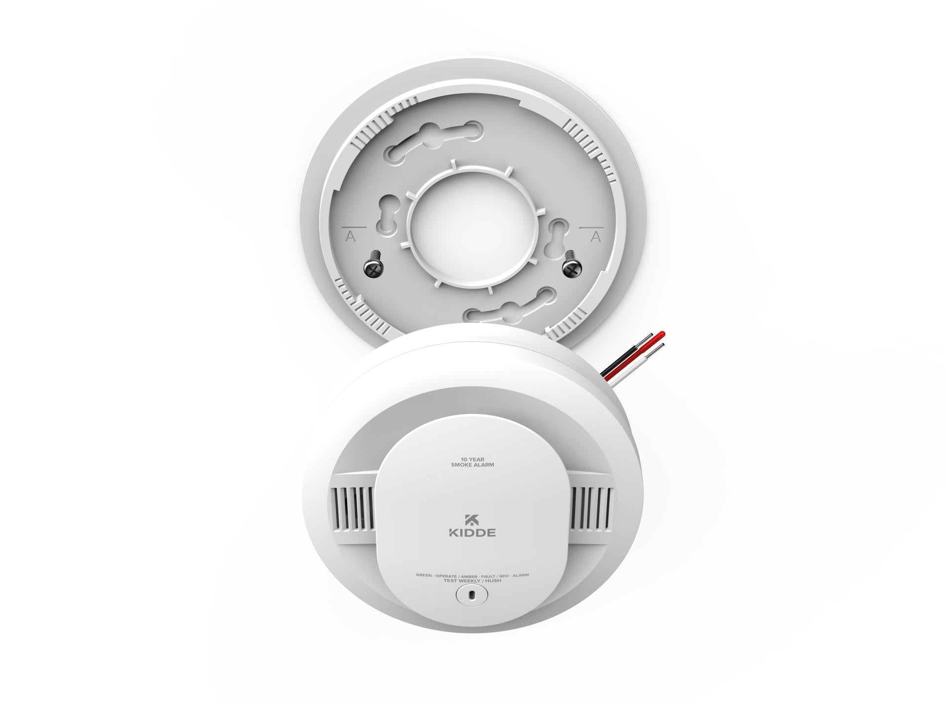 FireX Hardwired+10-Year Backup Battery Smoke Detector - Bees Lighting