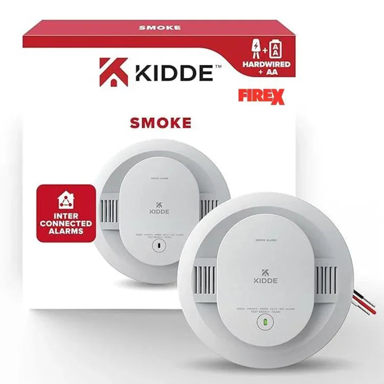 Kidde FireX 21033081 SMACFEX Smoke Detector, AA Battery | Bees Lighting