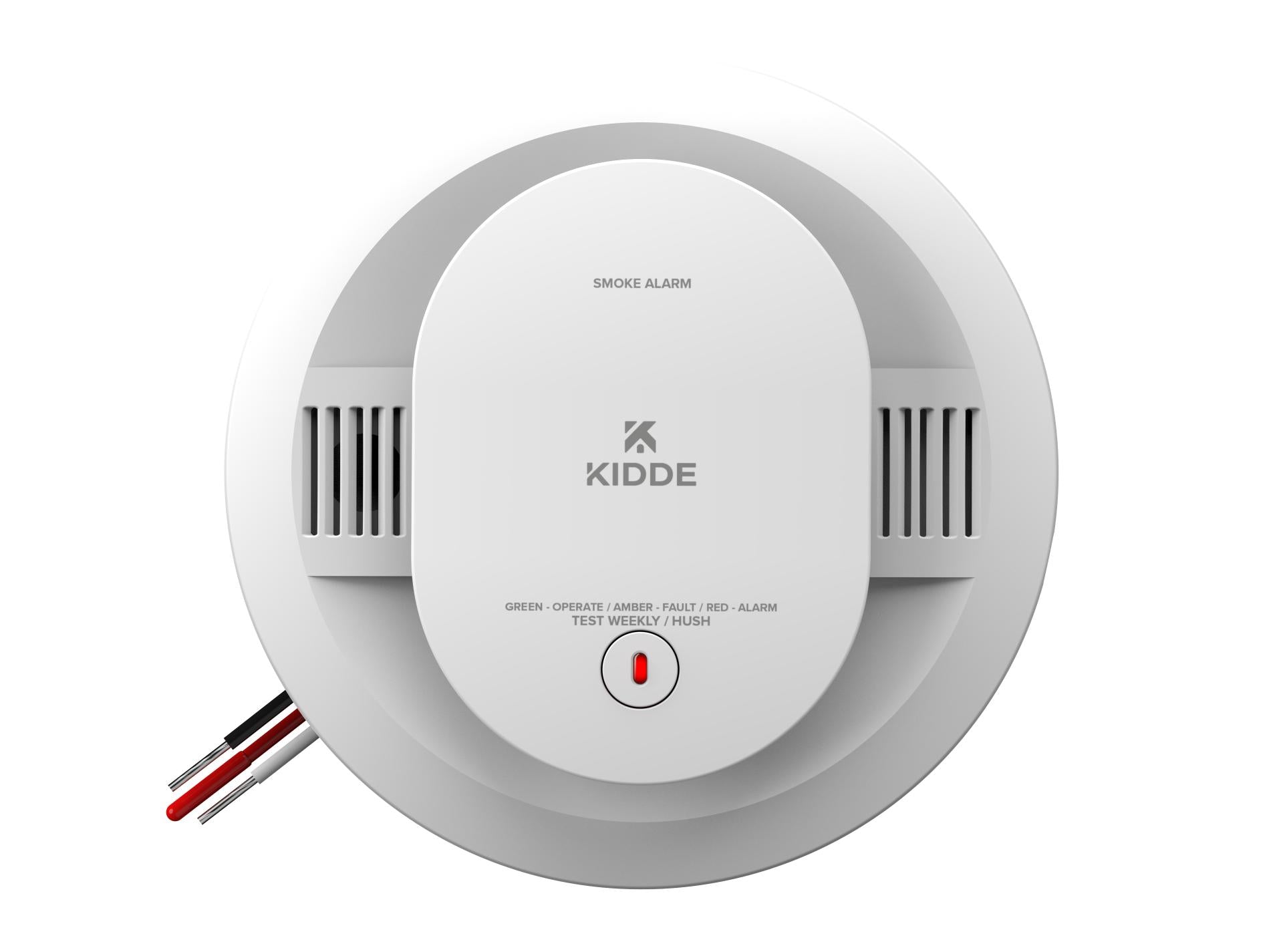 FireX Hardwired, AA Backup Battery Smoke Detector - Bees Lighting
