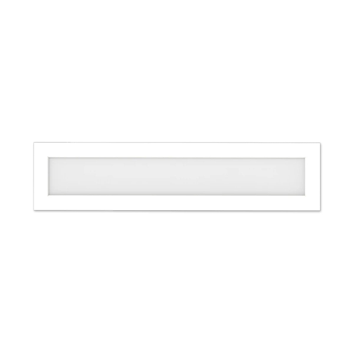 SML 2 ft LED Linear Surface Mount Light Selectable CCT White Finish - Bees Lighting