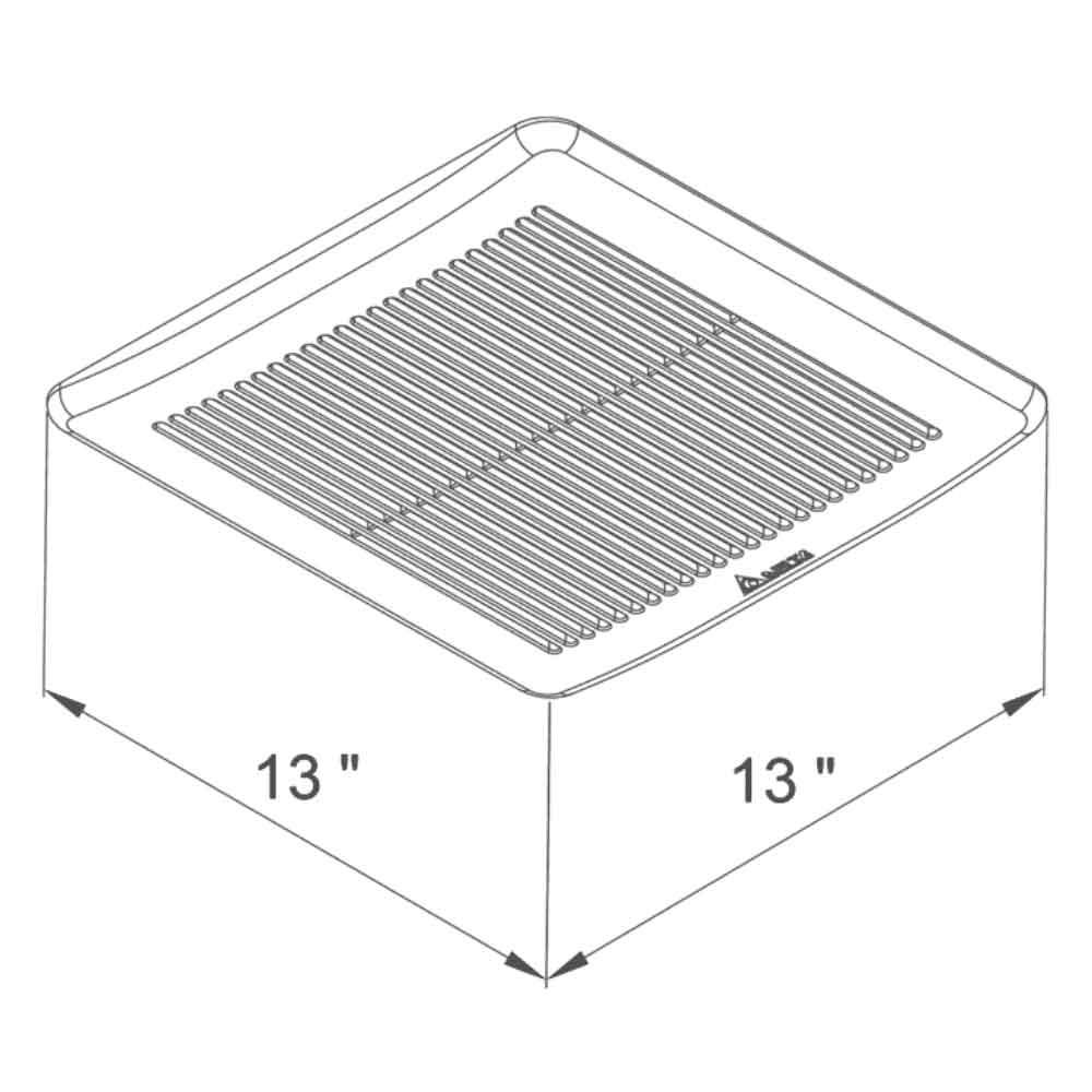 Delta BreezSmart Adjustable 150-200 CFM Bathroom Exhaust Fan - Bees Lighting