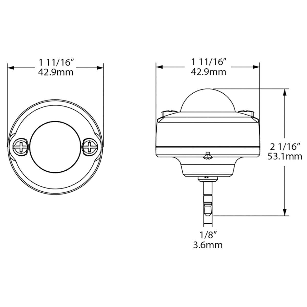 RAB SPIR-S Single Passive Infrared Sensor Motion Detection 15V - Bees Lighting