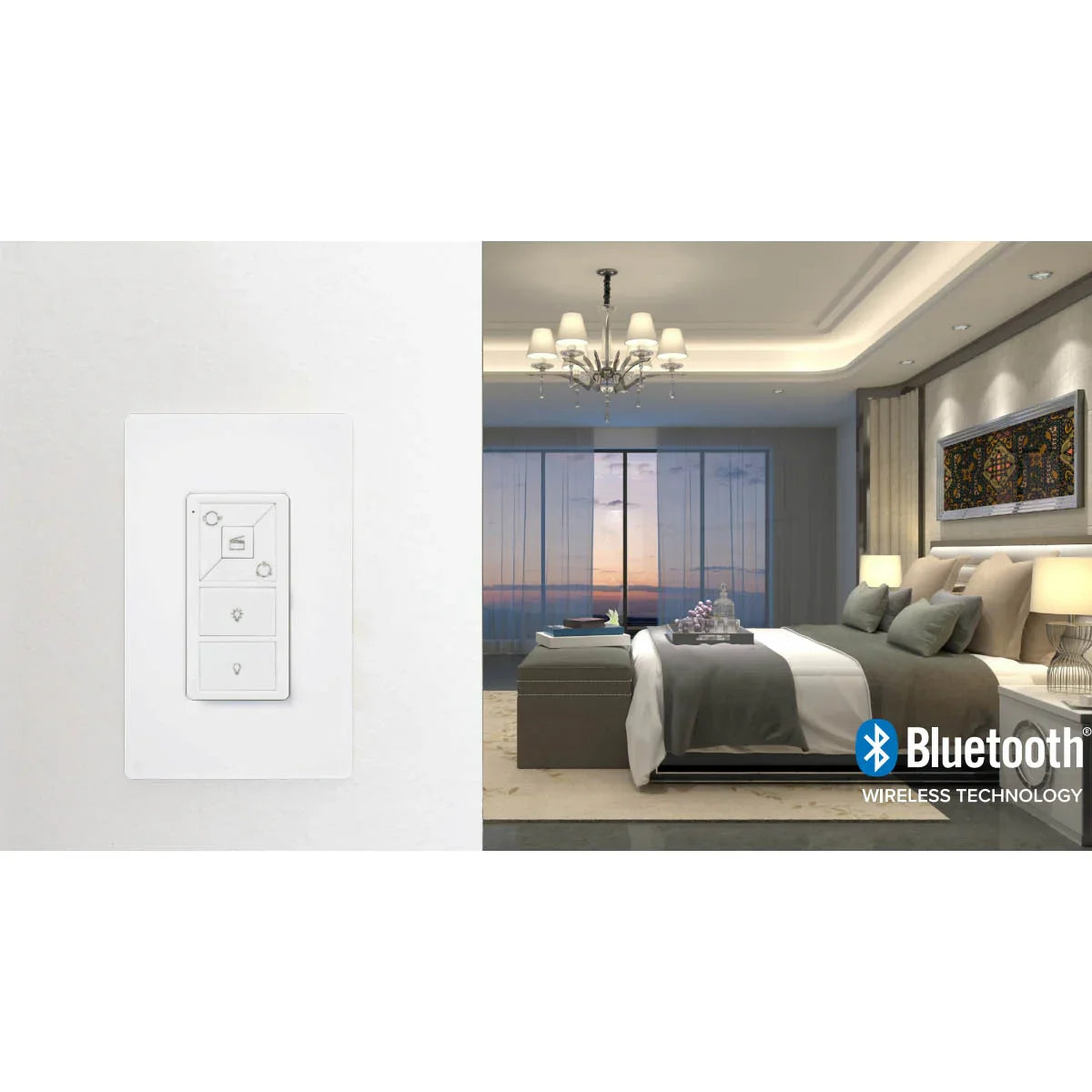 Spektrum Wireless Smart Switch Controller (Wall-plate Not Included) - Bees Lighting